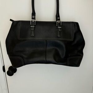 Leather Coach Bag